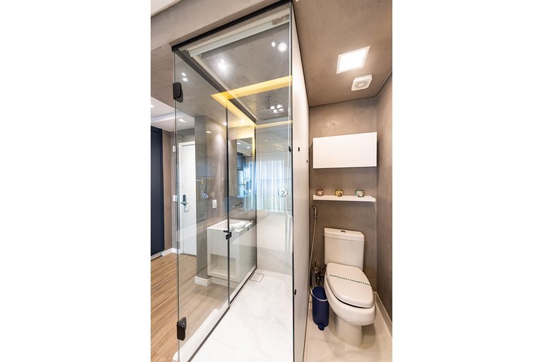 VU3 Studio Confortável com Vaga | Allianz Parque