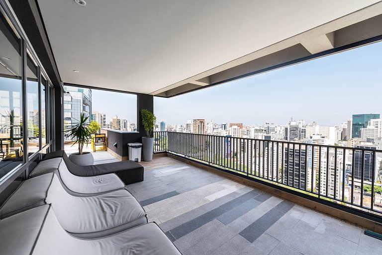 VO16 Studio charmoso com vaga, ao lado do metrô