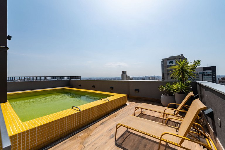 VO16 Studio charmoso com vaga, ao lado do metrô