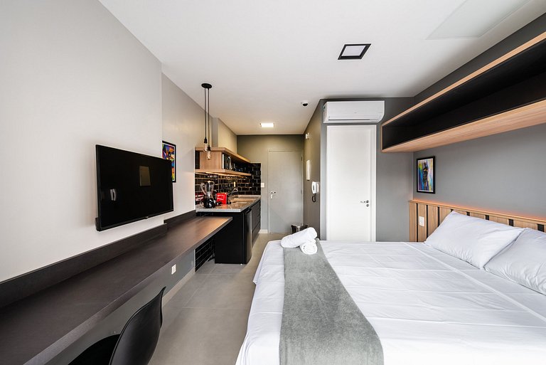 HO3 | Studio Prático e Confortável | Vila Mariana