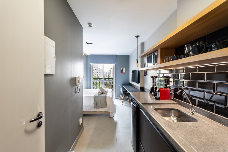 HO3 Studio Aconchegante na Vila Mariana