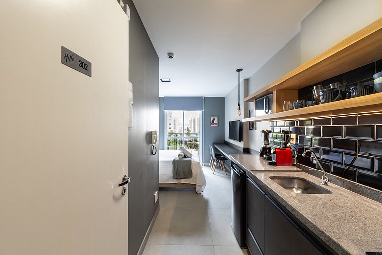 HO3 | Studio Prático e Confortável | Vila Mariana