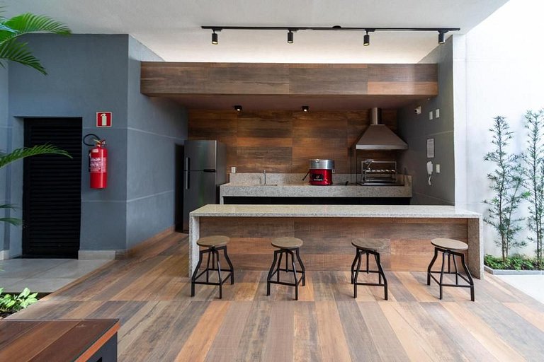 IA5 Studio prático e aconchegante em Moema
