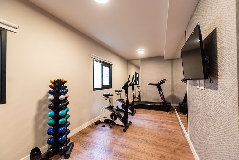 MI312 Studio Funcional e Aconchegante p/ Até 4