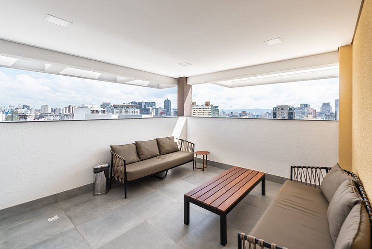 EA19 Studio sofisticado na Bela Vista.