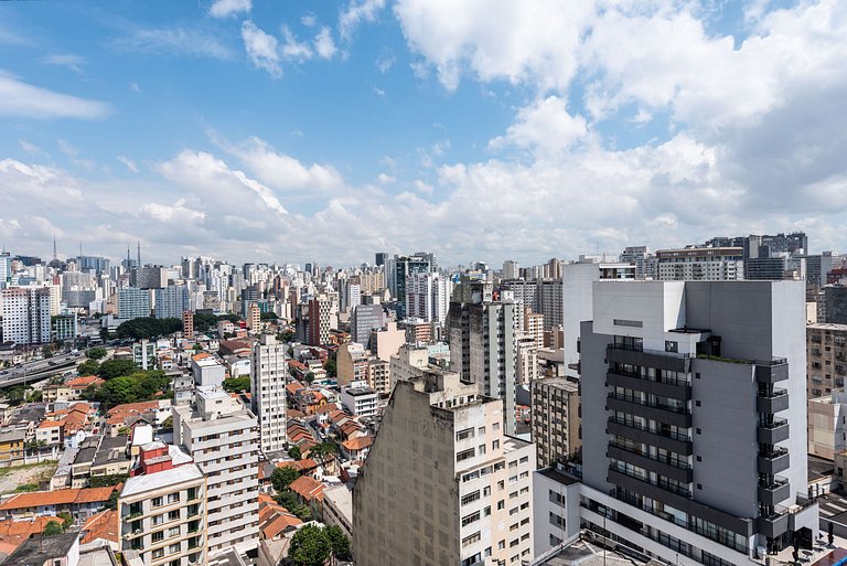 EA19 Studio sofisticado na Bela Vista.