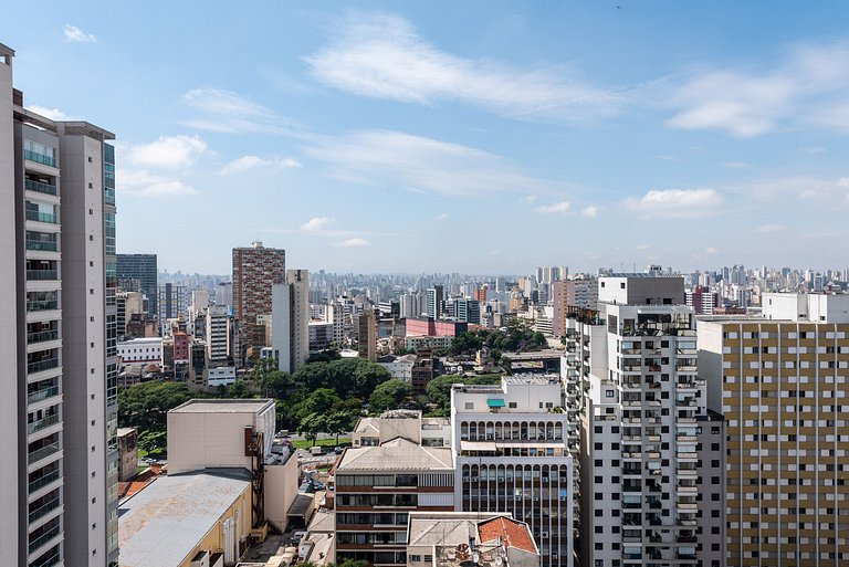 EA19 Studio sofisticado na Bela Vista.