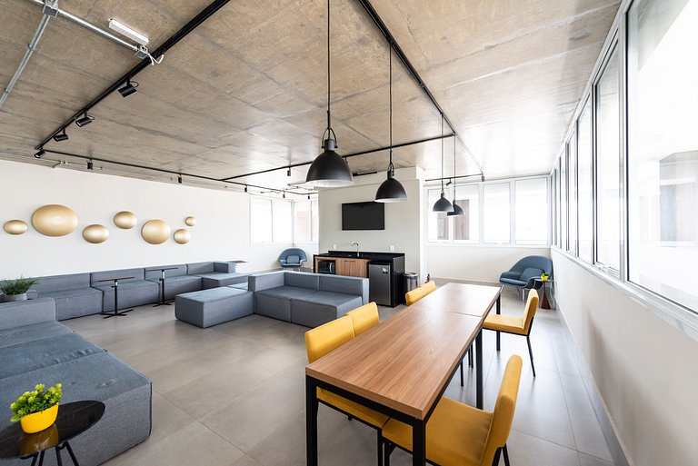 EA19 Studio sofisticado na Bela Vista.