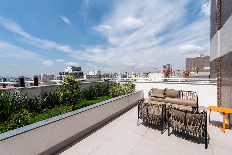 EA19 Studio sofisticado na Bela Vista.