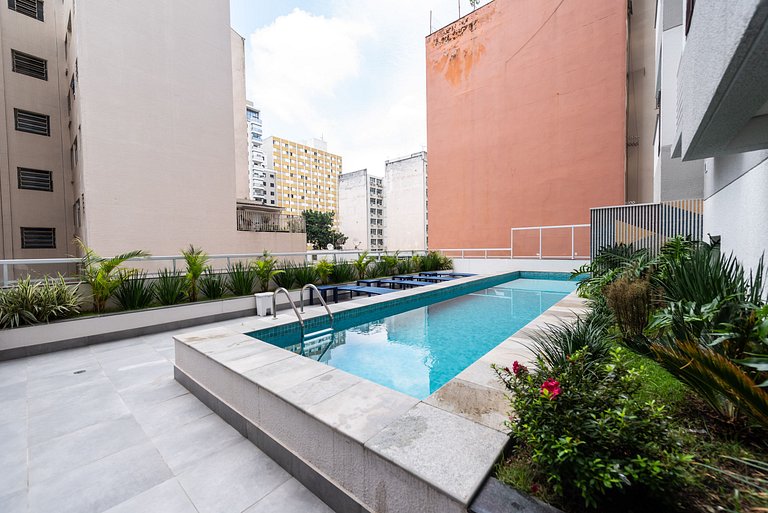 EA19 Studio sofisticado na Bela Vista.