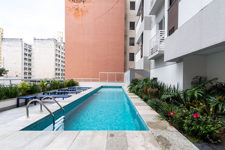 EA19 Studio sofisticado na Bela Vista.