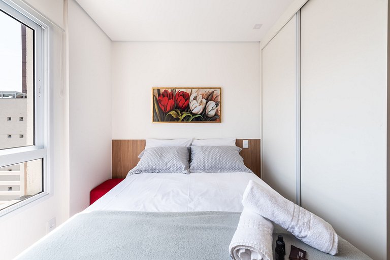 EA19 Studio sofisticado na Bela Vista.