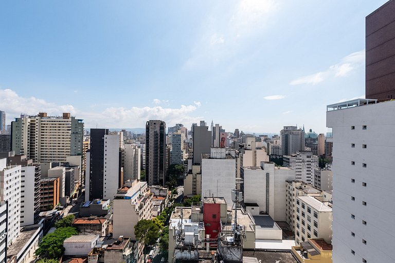 EA19 Studio sofisticado na Bela Vista.