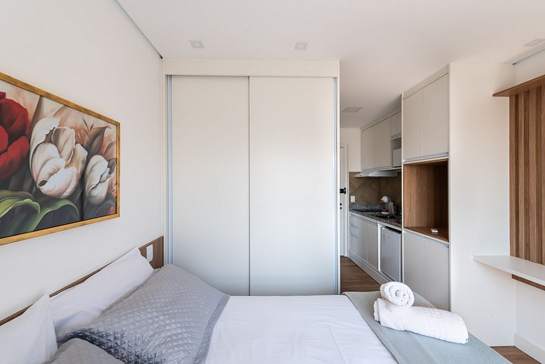 EA19 Studio sofisticado na Bela Vista.