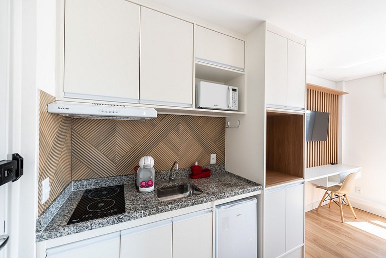 EA19 Studio sofisticado na Bela Vista.