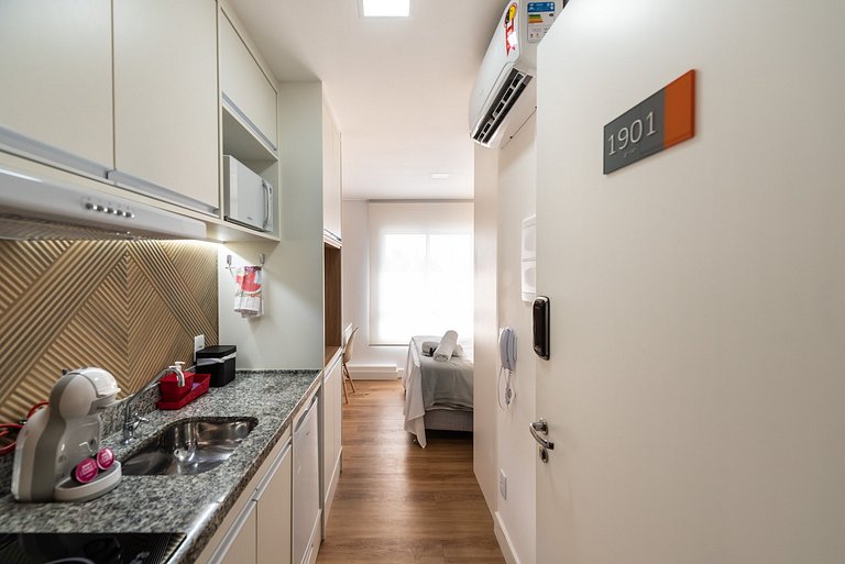 EA19 Studio sofisticado na Bela Vista.