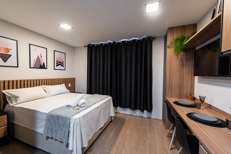 MV135 | Studio ideal para compras no Brás