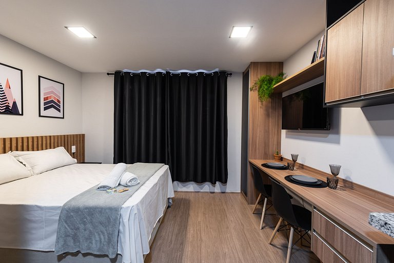 MV135 | Studio ideal para compras no Brás