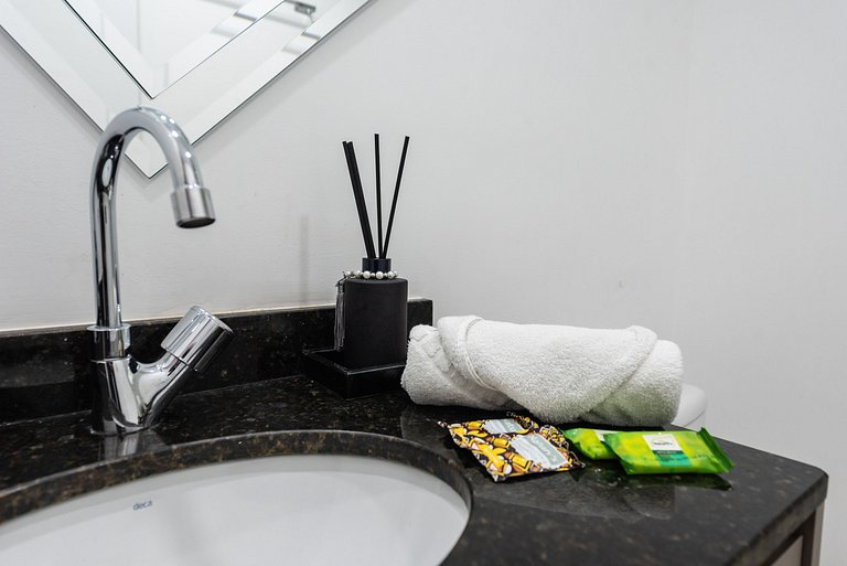 IA5 Studio prático com conforto em Moema