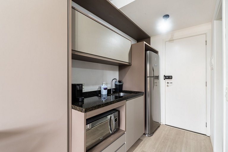 IA5 Studio prático com conforto em Moema