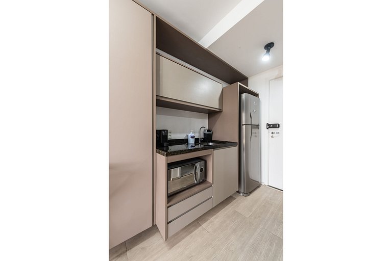 IA5 Studio prático com conforto em Moema