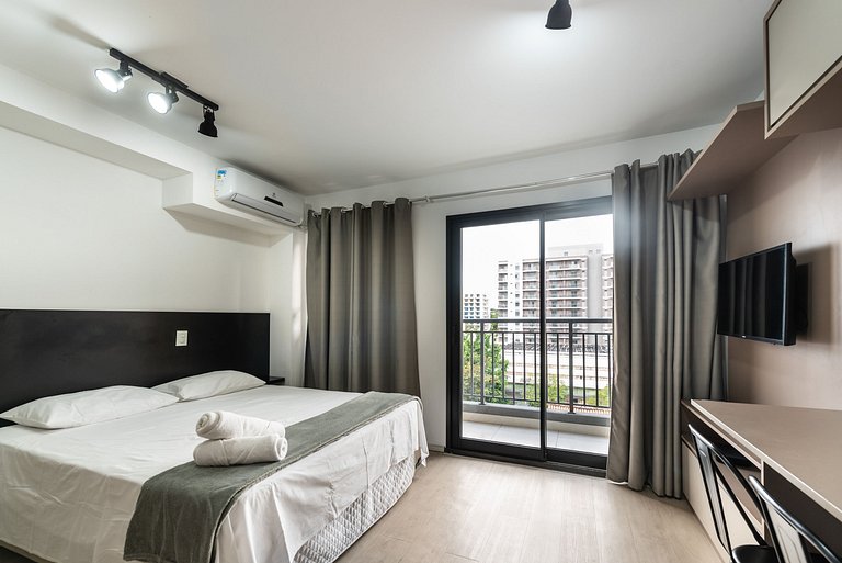 IA5 Studio prático com conforto em Moema