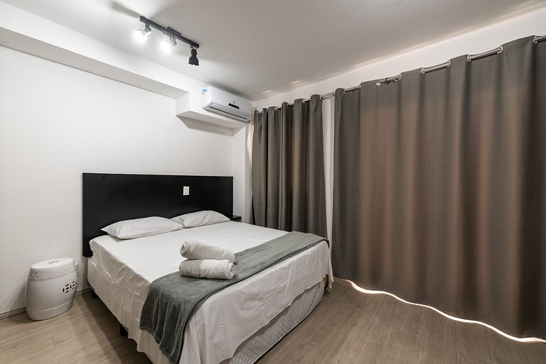 IA5 Studio prático e aconchegante em Moema