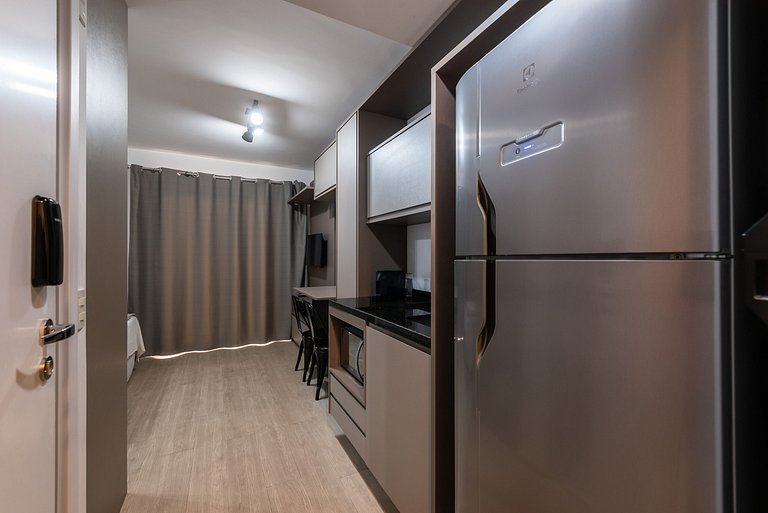 IA5 Studio prático com conforto em Moema