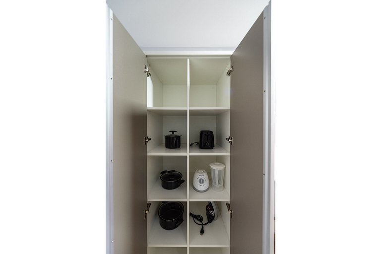 MI611 Studio Charmoso e Confortável p/ Até 4