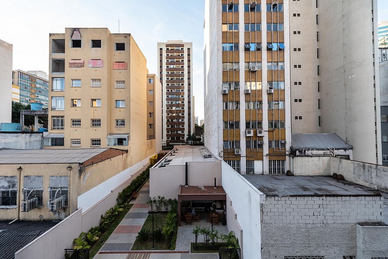 MI611 Studio Charmoso e Confortável p/ Até 4