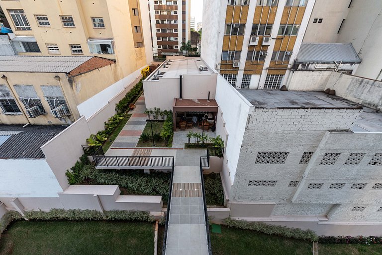 MI611 Studio Charmoso e Confortável p/ Até 4