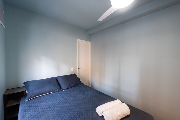 MI611 Studio Charmoso e Confortável p/ Até 4