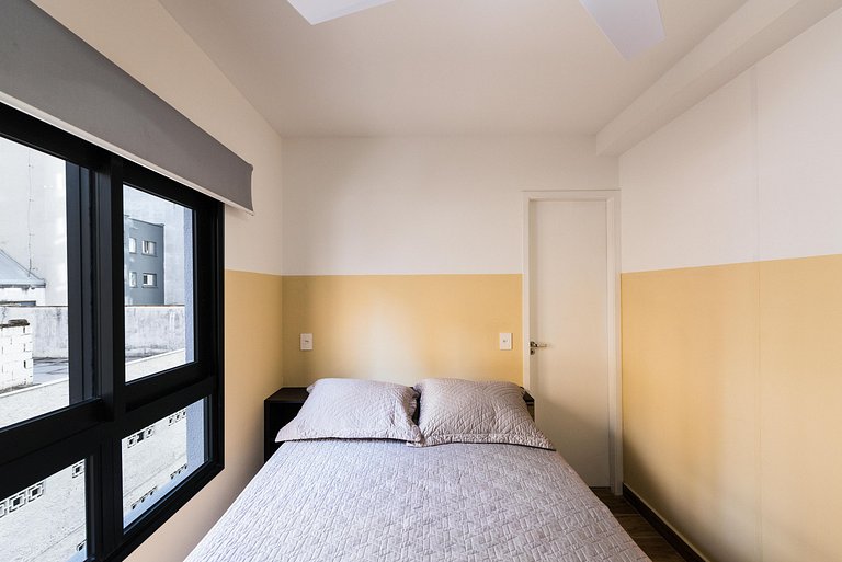 MI511 Studio Charmoso e Confortável p/ Até 4