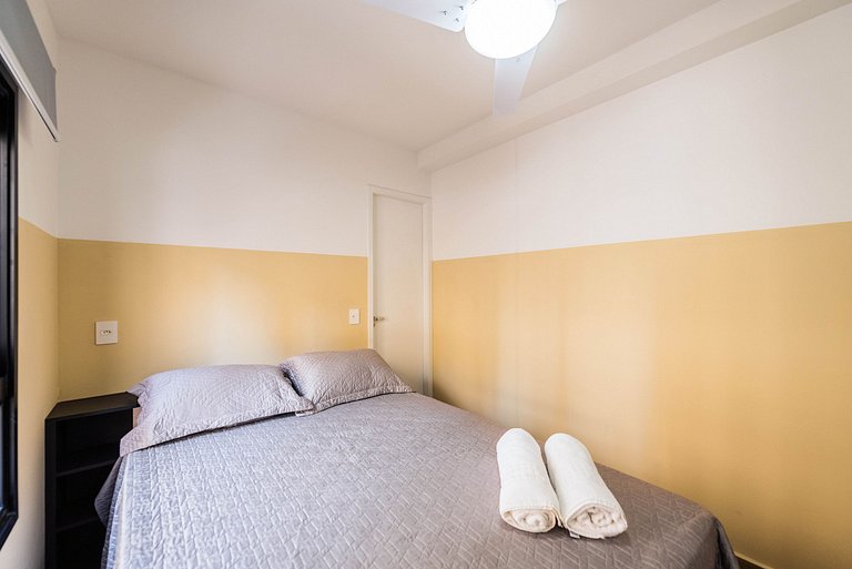 MI511 Studio Charmoso e Confortável p/ Até 4