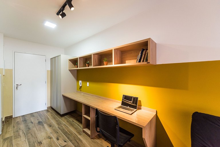 MI511 Studio Charmoso e Confortável p/ Até 4