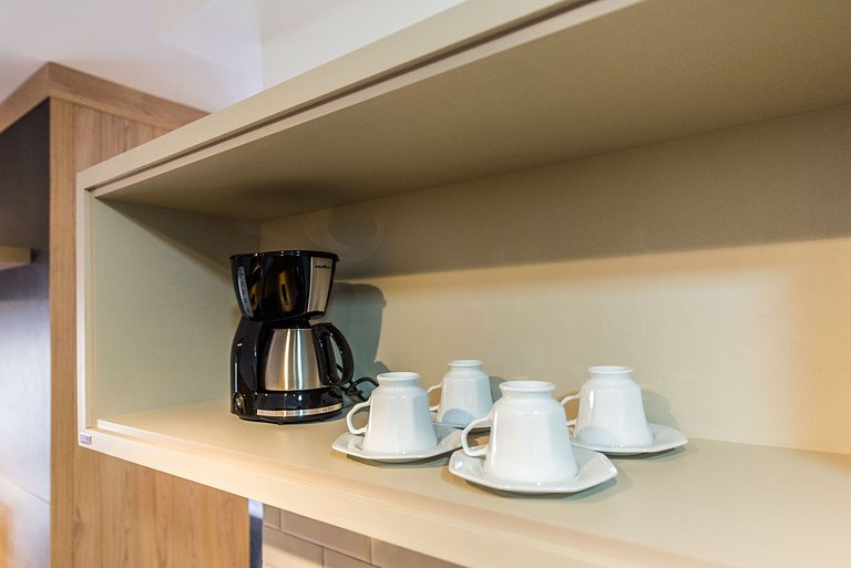 MI511 Studio Charmoso e Confortável p/ Até 4