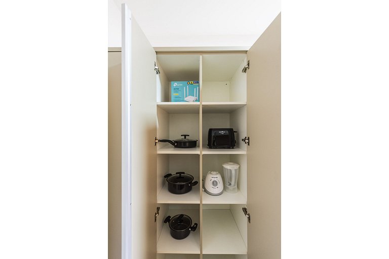 MI511 Studio Charmoso e Confortável p/ Até 4