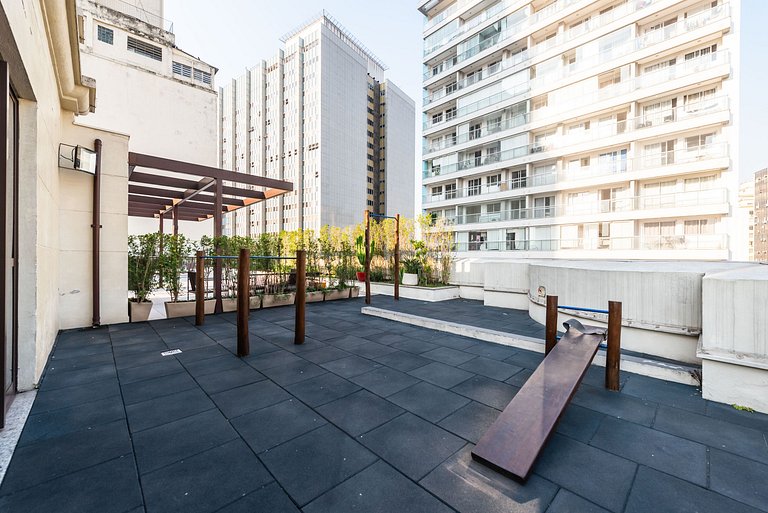 JN36 Studio com conforto perto da Luz 25 de Março