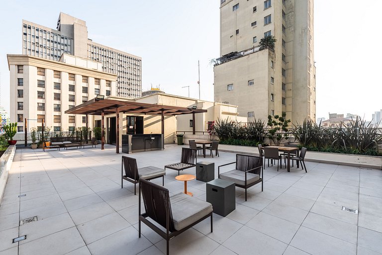 JN36 Studio com conforto perto da Luz 25 de Março