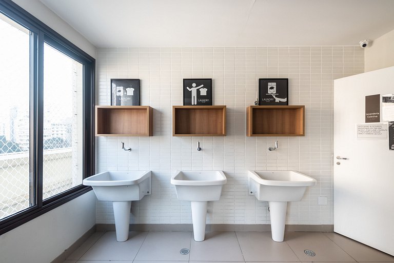 JN36 Studio com conforto perto da Luz 25 de Março