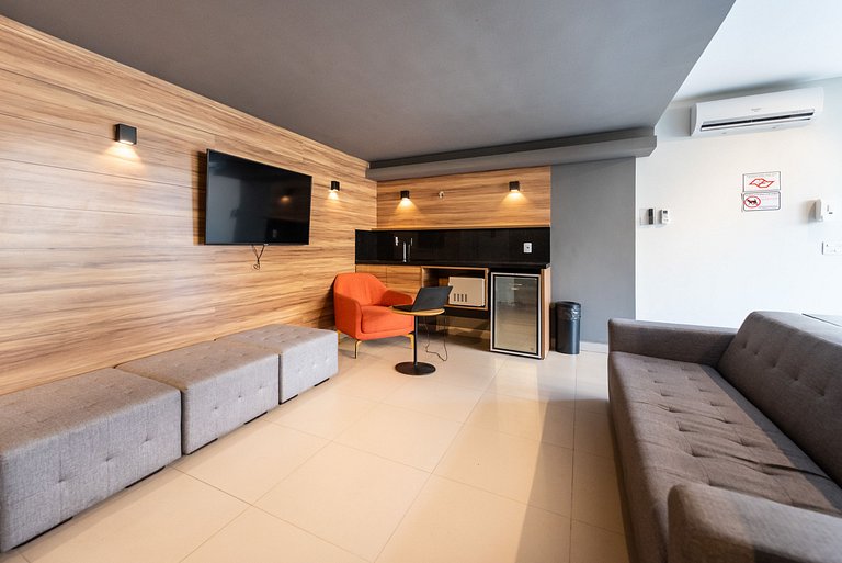 JN36 Studio com conforto perto da Luz 25 de Março