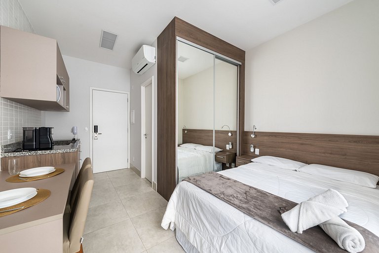 JN36 Studio com conforto perto da Luz 25 de Março