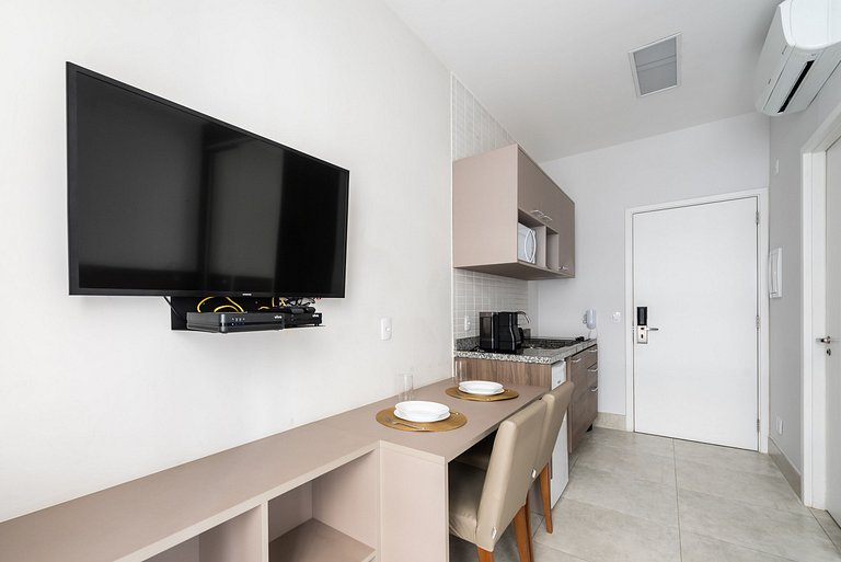 JN36 Studio com conforto perto da Luz 25 de Março