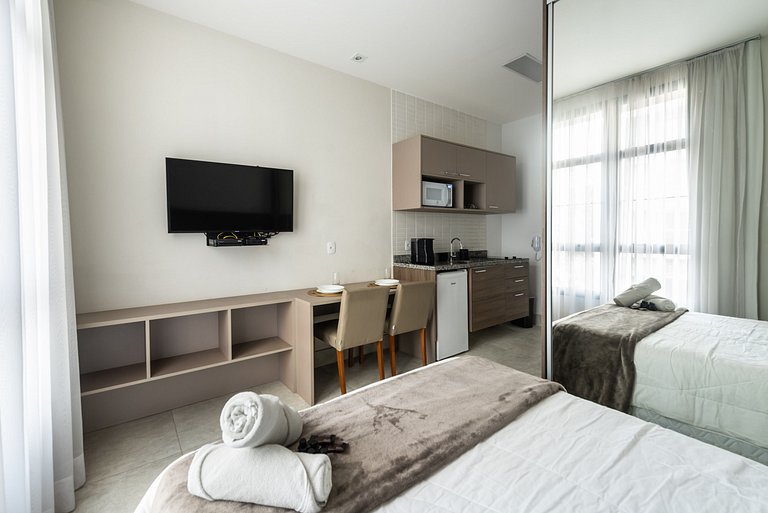 JN36 Studio com conforto perto da Luz 25 de Março