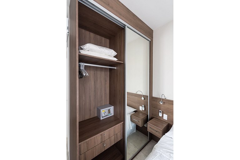 JN36 Studio com conforto perto da Luz 25 de Março