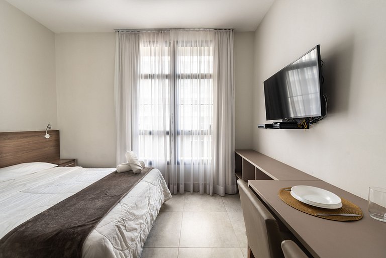 JN36 Studio com conforto perto da Luz 25 de Março