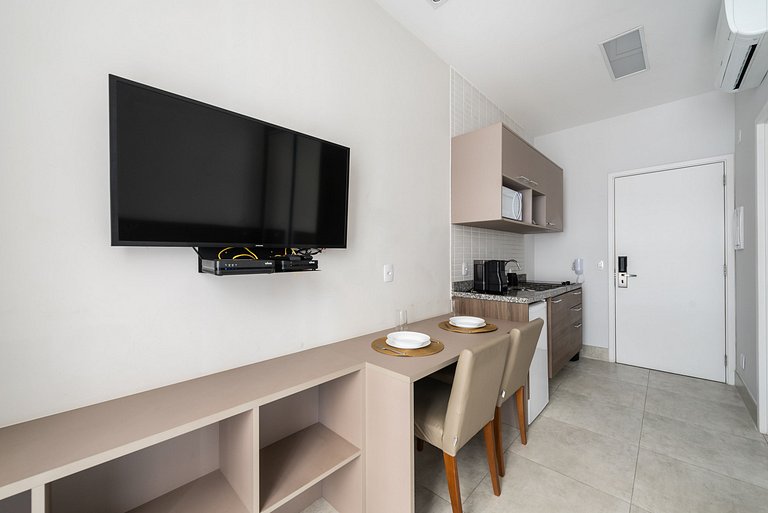 JN36 Studio com conforto perto da Luz 25 de Março