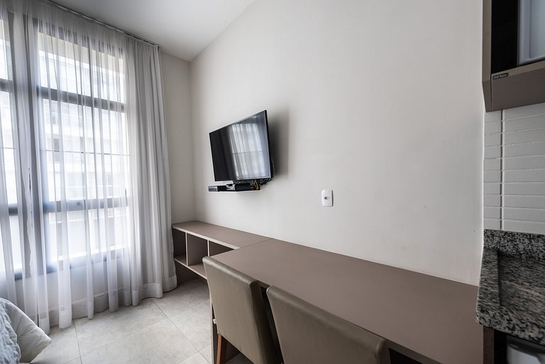 JN36 Studio com conforto perto da Luz 25 de Março