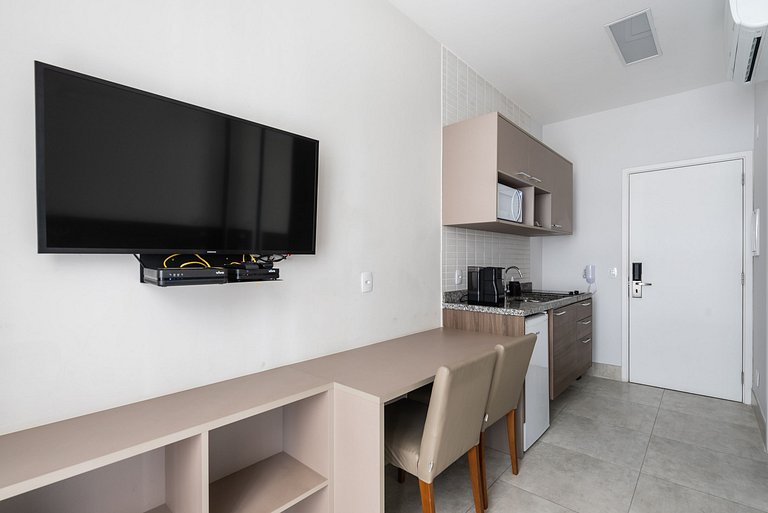 JN36 Studio com conforto perto da Luz 25 de Março