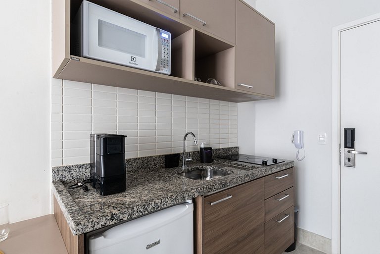 JN36 Studio Perfeito para sua Estadia na Luz